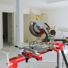 Load image into Gallery viewer, Heavy Duty Portable Rolling Mobile Miter Saw Table Stand 300 lbs