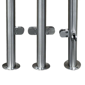 Stainless Steel Glass Balustrade Stair Railing System