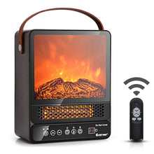 Load image into Gallery viewer, Electric Portable 3D Flame Indoor Space Heater 1500W