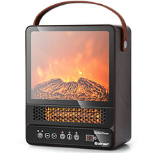 Load image into Gallery viewer, Electric Portable 3D Flame Indoor Space Heater 1500W