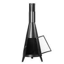Load image into Gallery viewer, Heavy Duty Wood Burning Outdoor Steel Chiminea Fireplace