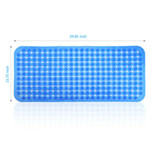 Load image into Gallery viewer, Extra Long Luxurious Non Slip Bathtub Mat