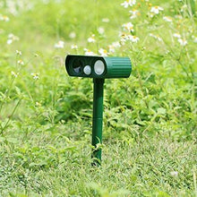 Load image into Gallery viewer, Ultrasonic Electric Yard Pest Repeller / Deterrent