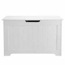 Load image into Gallery viewer, Large Wooden Storage Bedroom Trunk Chest White