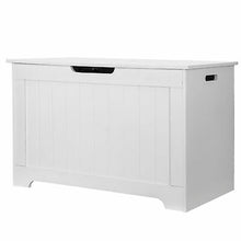 Load image into Gallery viewer, Large Wooden Storage Bedroom Trunk Chest White