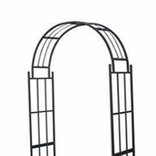 Load image into Gallery viewer, Large Outdoor Garden Metal Arbor Archway Trellis