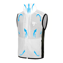 Load image into Gallery viewer, Men&#39;s Air Conditioned Cooling Jacket Ice Vest | Zincera