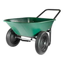 Load image into Gallery viewer, Heavy Duty Two Wheel Small Garden Wheelbarrow | Zincera